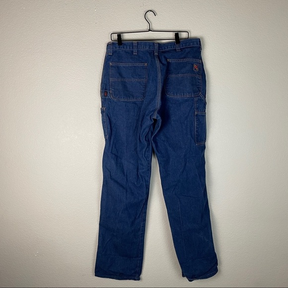 Flame Resistant Denim Pants Mens Size 36 - Picture 5 of 9